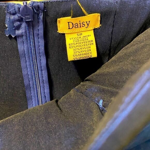 🌷 Daisy🌷 Beautiful Blue Flower Short Padded Formal Dress Wedding Prom - Picture 6 of 7